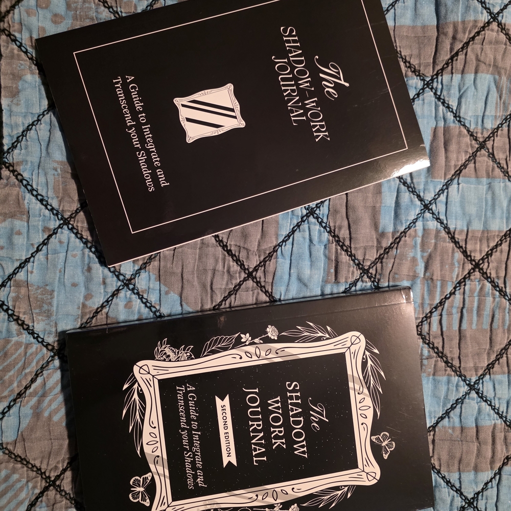 Shadow-Work Journal with White Design
